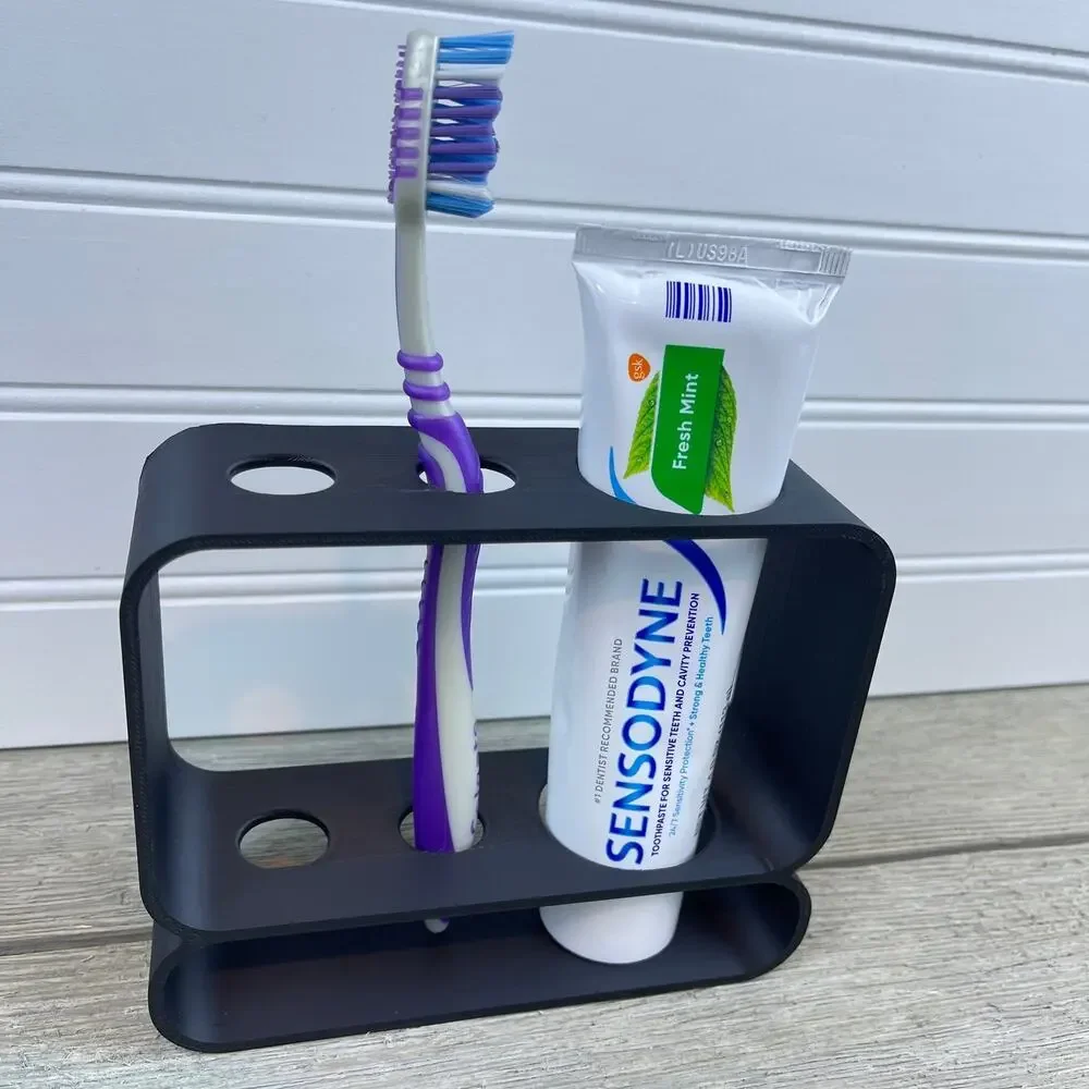 Toothbrush Toothpaste Holder | Manual Toothbrush Holder